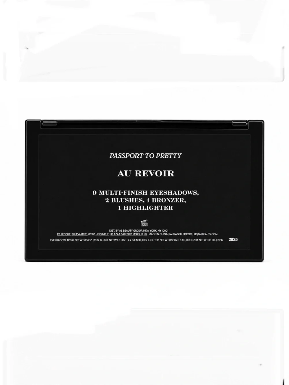 Laura Geller Passport to Pretty Au Revoir Eyeshadow Blush Bronzer Palette NIB